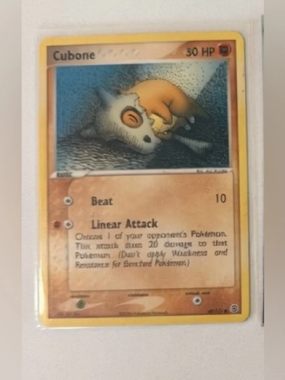 Cubone Fire Red Leaf Green Reverse Holo & Regular